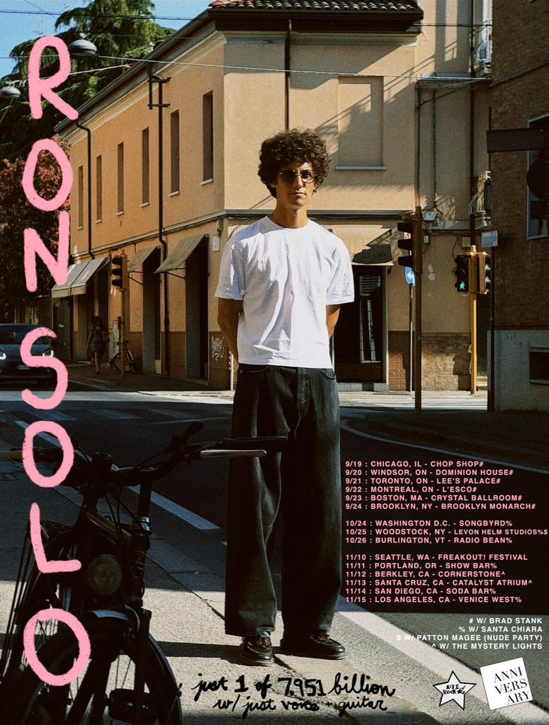 Ron Gallo - RON SOLO Tour!