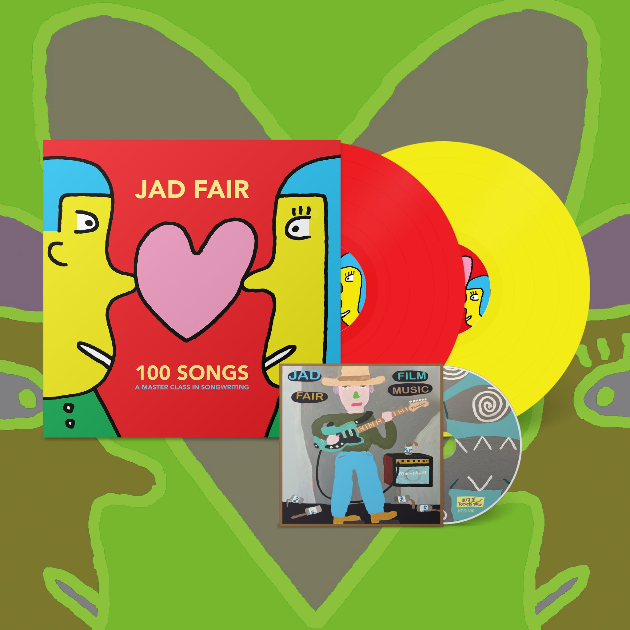 その他 LP Jad Fair 100 Songs - A Master Class In Songwriting KRS800 Kill Rock Stars /00260 100 Songs (A Master Class In Songwriting) – Kill Rock Stars